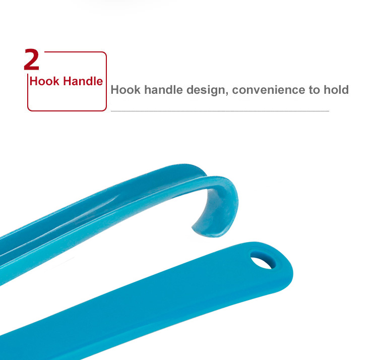 product-S-King-Durable colorful plastic shoehorn Hook Long Handle customized logo-img