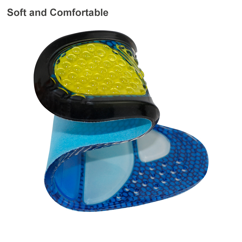 product-S-King-Custom printed shoe insole Wholesale silicone gel magnetic sport foot massage orthoti