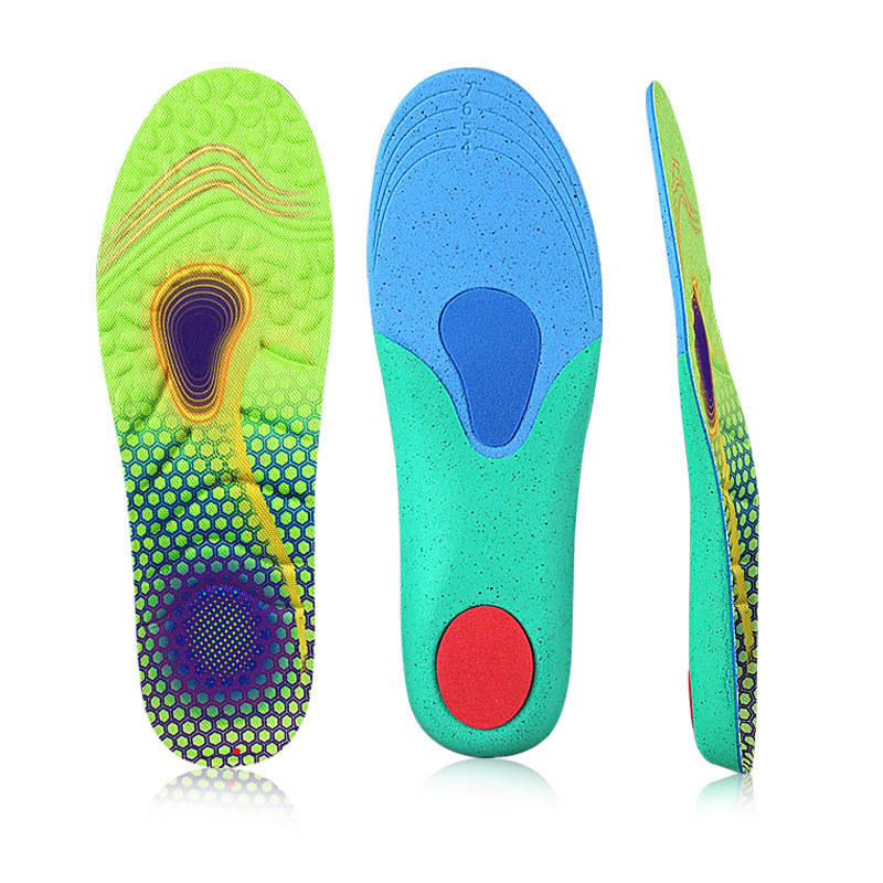 Sport ortholite shoe insoles Comfortable unisex Sports full cushion foot massage sweat absorption shock absorption