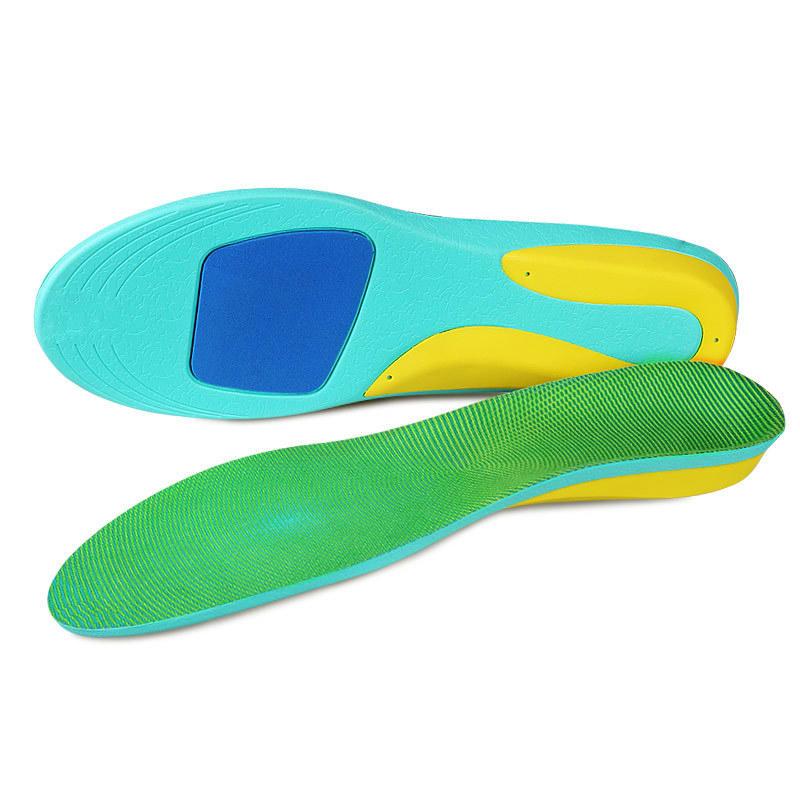 Arch support full pad female soft insoles Men's basketball running shock absorption flat foot support sweat-absorbent non-slip
