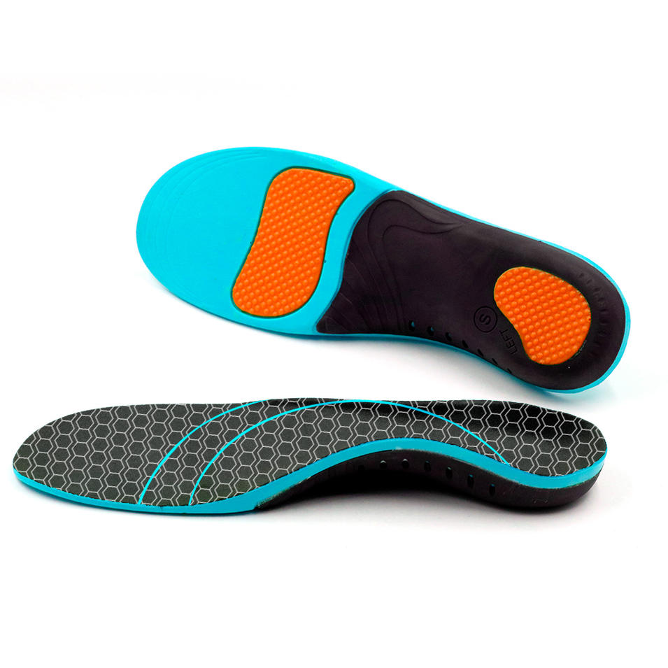 Custome Orthotic Insoles for Flat Feet, Arch Support Thin Shoe Inserts Against Plantar Fasciitis for Men and Women