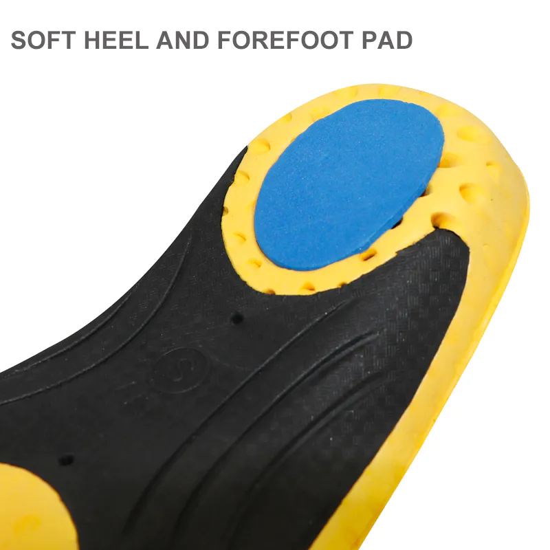 Arch Support Orthotics Insoles with Heel Cup for Flat Feet Insoles Wholesale Custom Orthopedic Shoe Insert