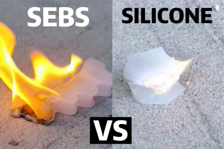 How to Distinguish Between the SEBS and Silicone Material?