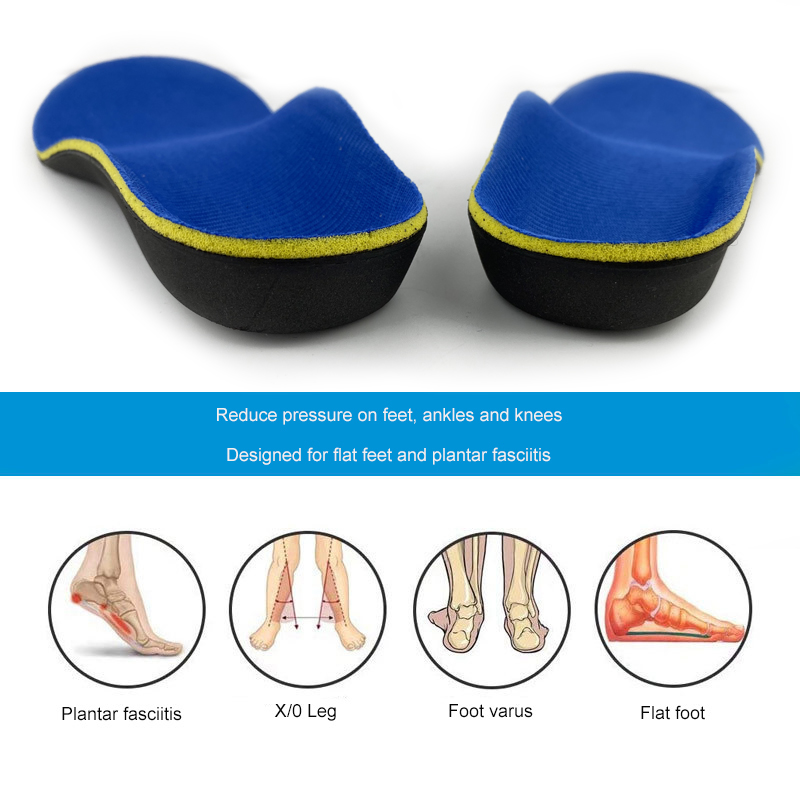 product-Plantar Fasciitis Feet Insoles Arch Supports Orthotics Inserts Relieve Flat Feet High Arch F