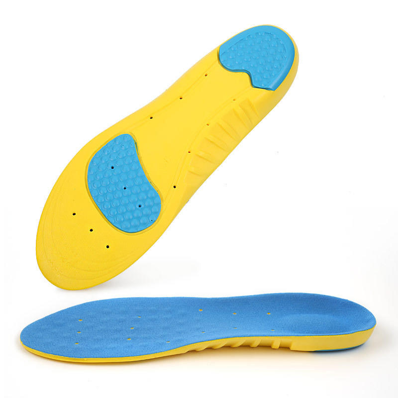 Lightweight Flat Cushioned Breathable Sports Soft PU Foam Insoles For Heels