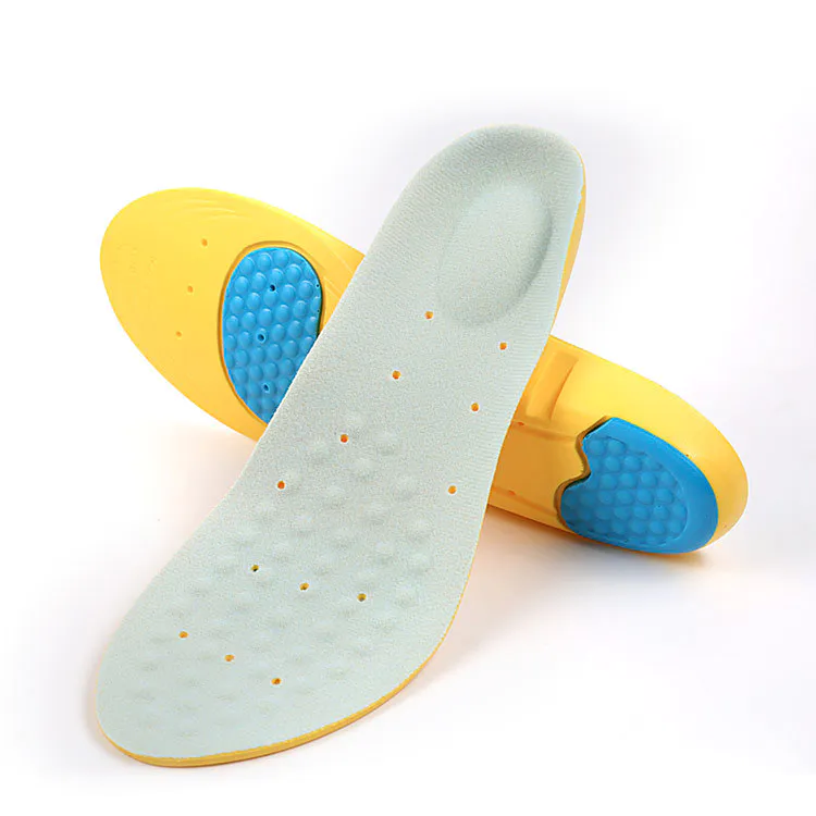 Lightweight Flat Cushioned Breathable Sports Soft PU Foam Insoles For Heels