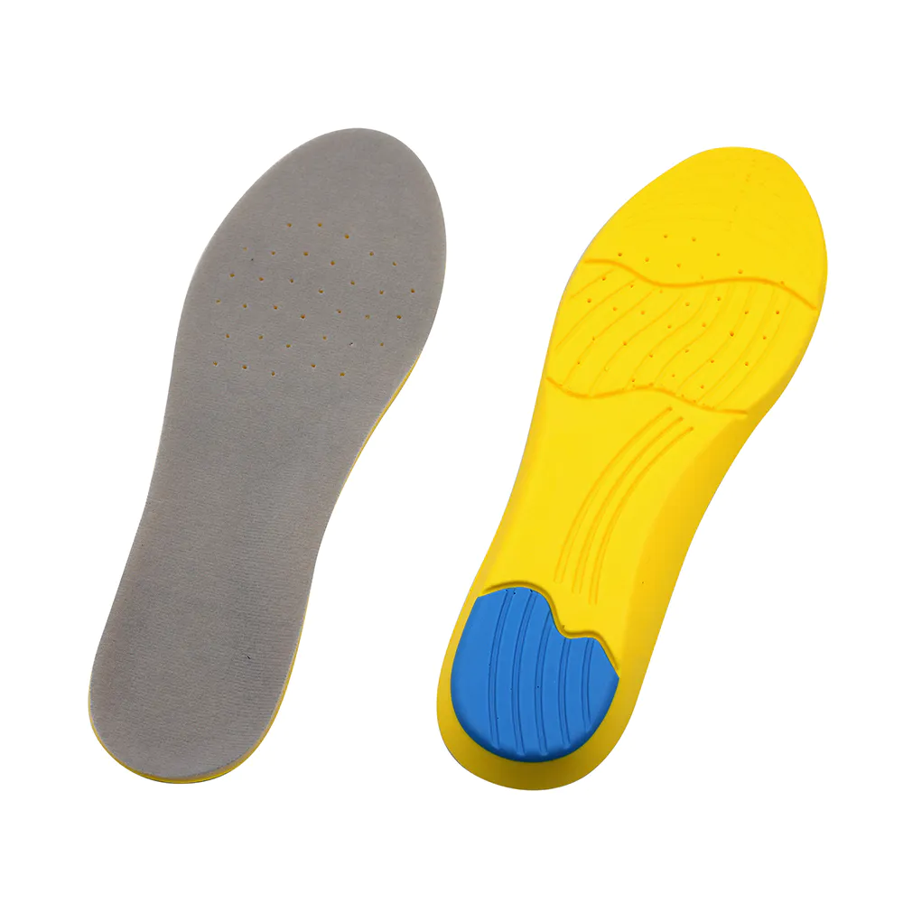 Shock Absorption Cushion Breathable Sports Insole memory foam insoles for shoes