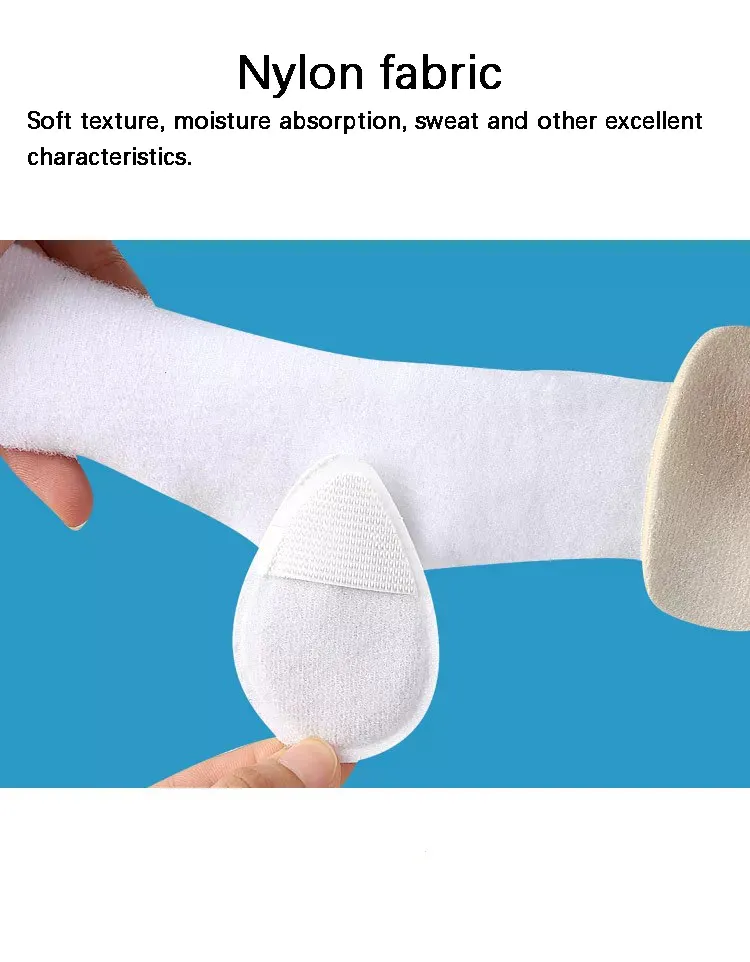 Men and women Foot arch support shock absorption slow pressure latex foot center pad flat foot correction thumb valgus arch pad
