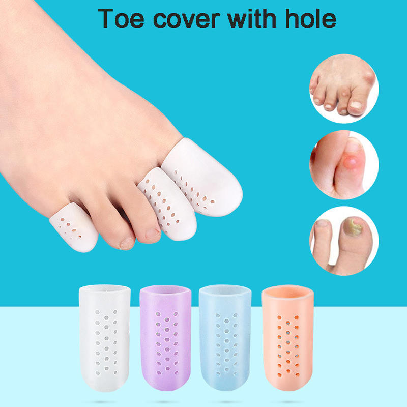 Toe separator sleeve SEBS corns cocoon protection toe breathable foot care toe cover hallux valgus