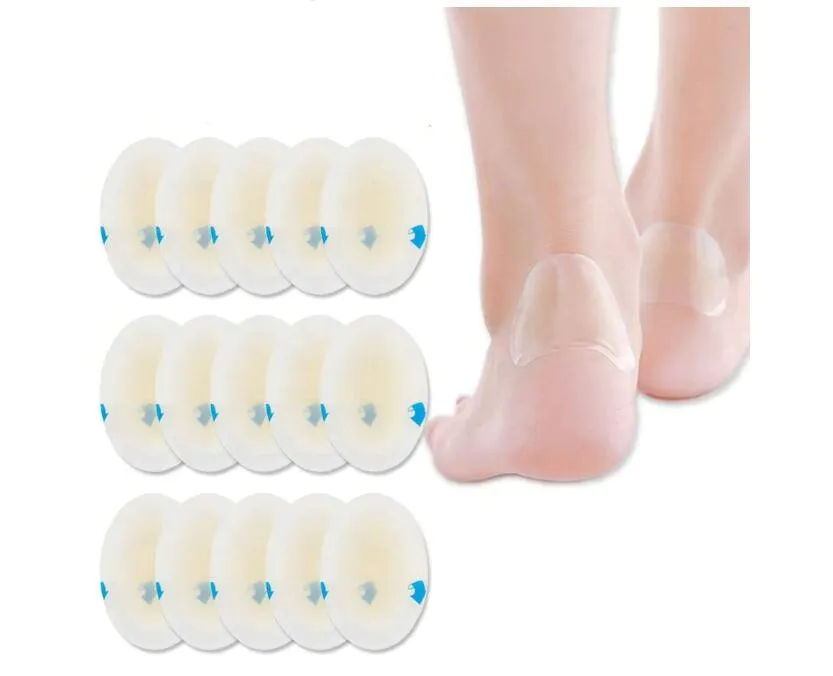 S-King Women Waterproof Silicone GEL Heel Liner Heel Anti-wear Invisible Hydrogel Arbitrary Heel Blister Paste