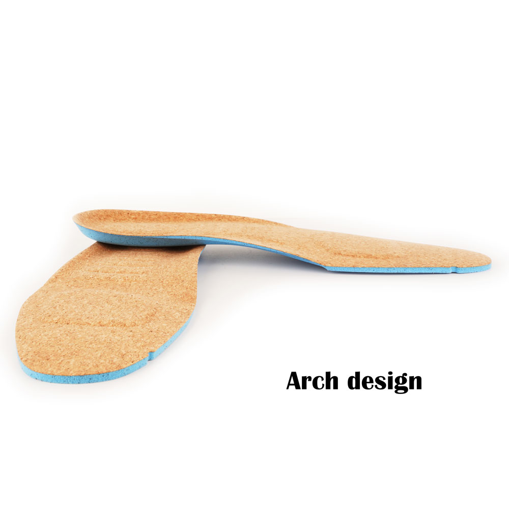 product-S-King Man And Women Soft OEMODM Sport Insoles Rubber Comfortable Cork Insoles Plantar Fasci