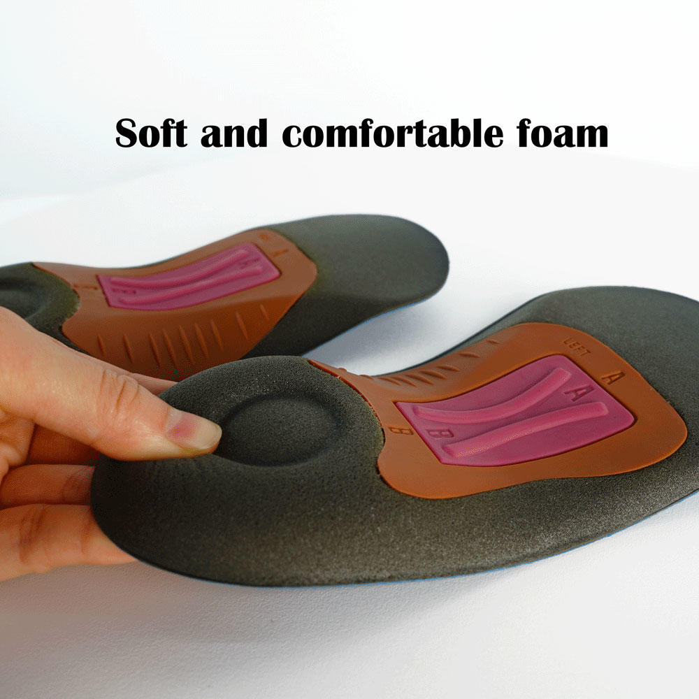 S-King Man And Women Density Orthotic Arch Support Insole With Tpu Shell Cushion Eva Sport 4/3 Orthotic Insole