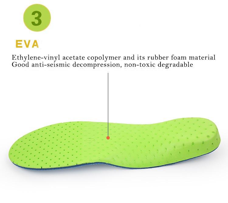S-King insole for kids shoes flat feet correction insoles for children's EVA arch support kid orthotic insole