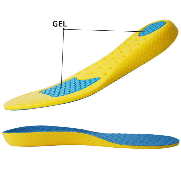 S-King Man And Women Pu Gel Shoe Pad Half Forefoot Sandal Insoles