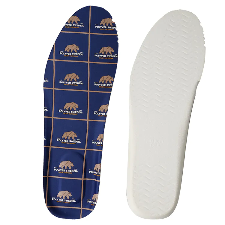 S-king Customizable logo PU insoles Wholesale Orthotic Insoles Non-slip Absorbing Shoe Sports Insoles