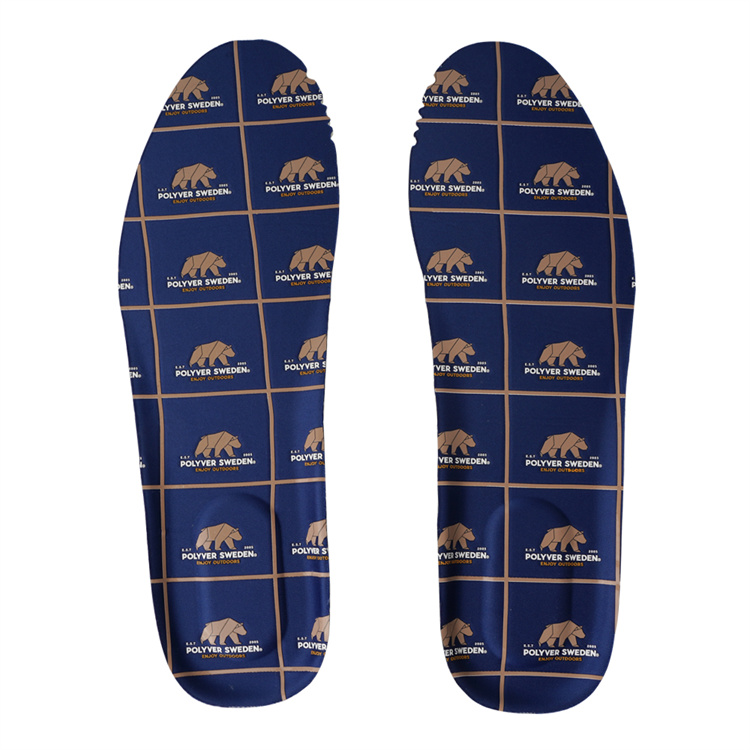 product-S-king Customizable logo PU insoles Wholesale Orthotic Insoles Non-slip Absorbing Shoe Sport