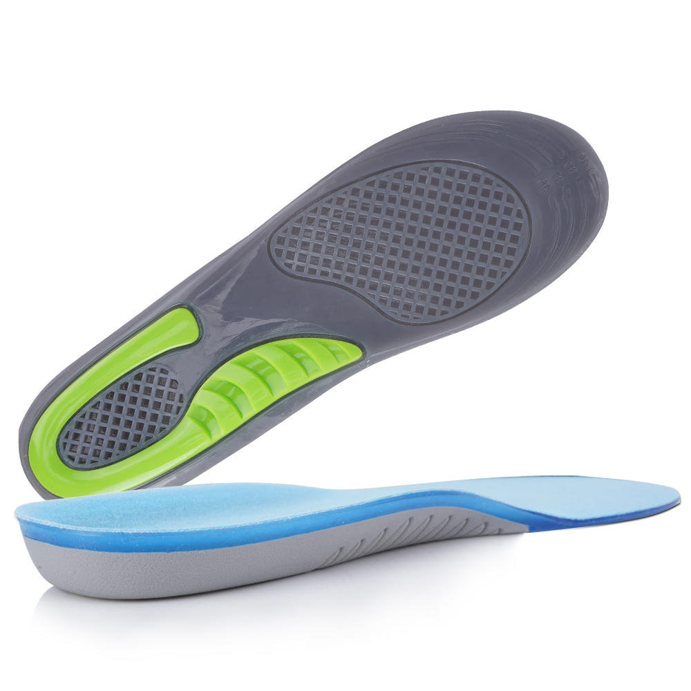 Comfortable Arch Support Flat Foot Orthopedic Insoles Pu Gel Cushioning Sports Orthotic Shoe Insole
