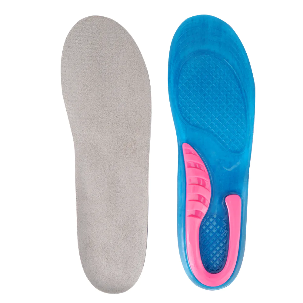 Comfortable Arch Support Flat Foot Orthopedic Insoles Pu Gel Cushioning Sports Orthotic Shoe Insole