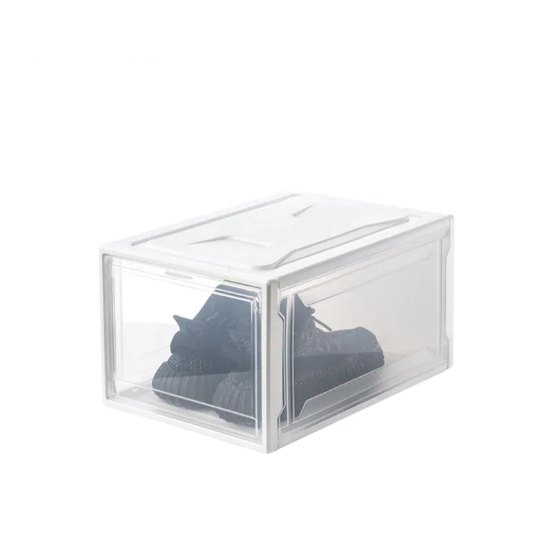 Acrylic Clear Shoe Boxes Plastic Transparent Sneaker Shoes Storage Box Organizer