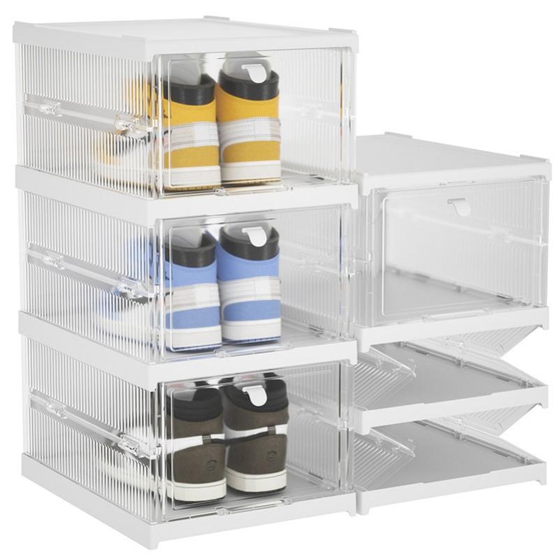 Shoe Storage Foldable Shoe Organizer Shoe box Sneaker Storage Collapsible