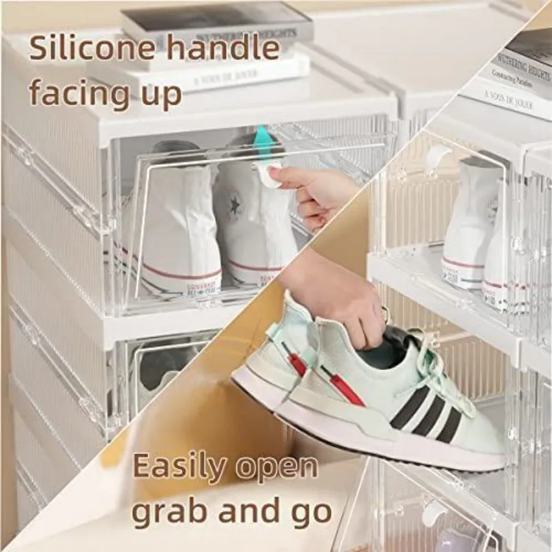 Shoe Storage Foldable Shoe Organizer Shoe box Sneaker Storage Collapsible