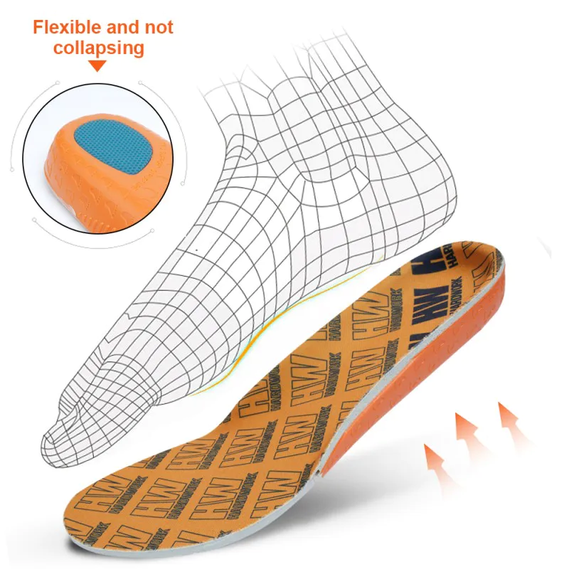 S-King Sports Soles for Men and Women Shock Absorption Cushioning Sports Comfort Inserts Breathable Running Insoles