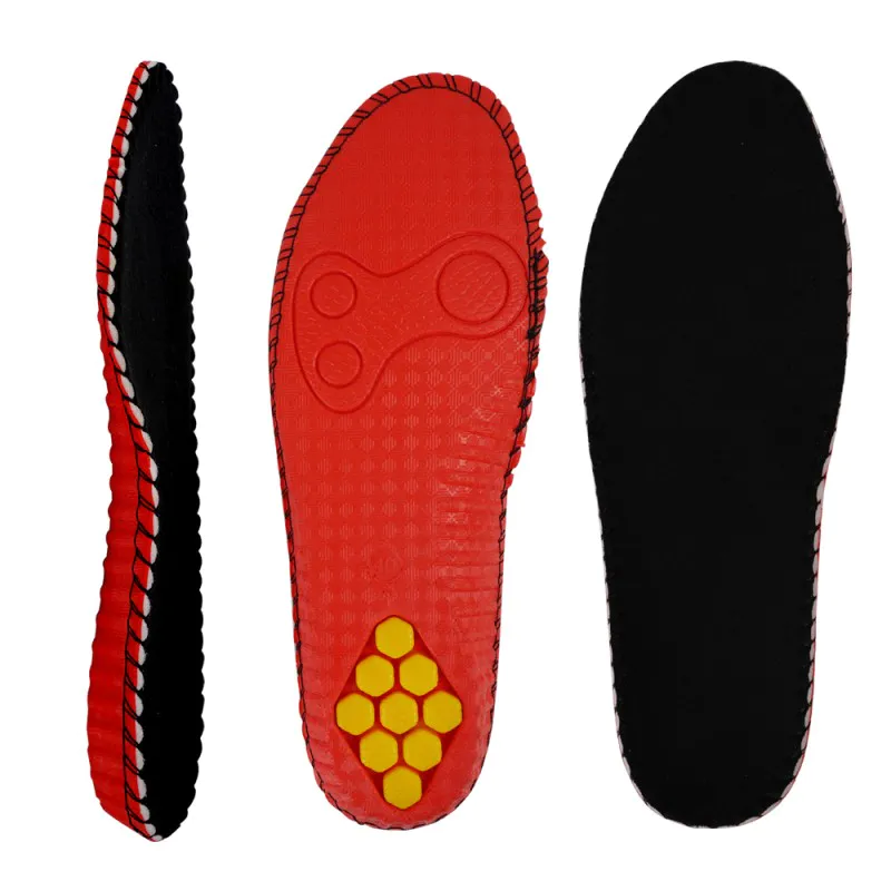 Wholesale Orthotic Memory Foam Insoles High Elastic Shoe PU Insert Shock Sports GEL Insoles