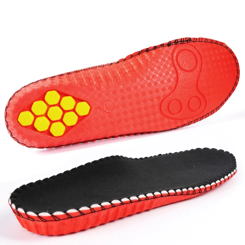 Wholesale Orthotic Memory Foam Insoles High Elastic Shoe PU Insert Shock Sports GEL Insoles