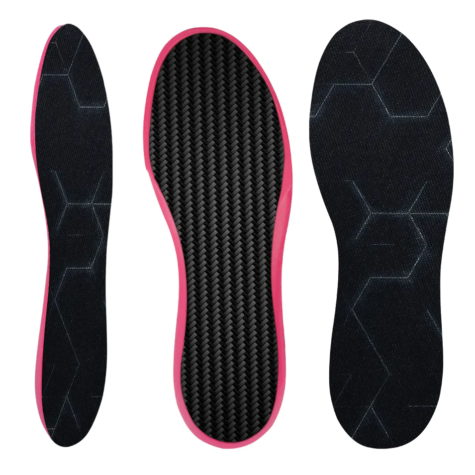 S-King Custom Sports Carbon Fiber Insoles EVA Foam Inserts Basketball Running Sports Insole