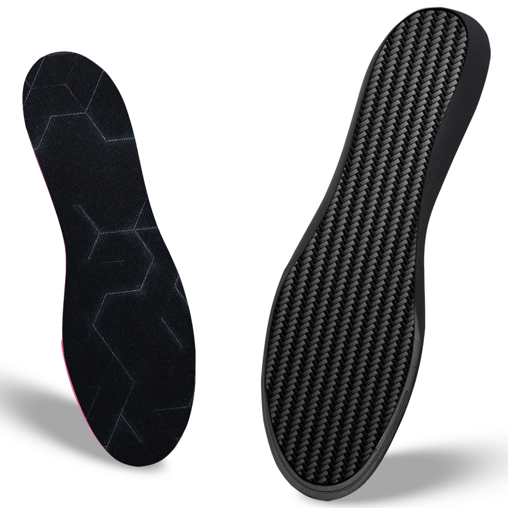 S-King Custom Sports Carbon Fiber Insoles EVA Foam Inserts Basketball Running Sports Insole