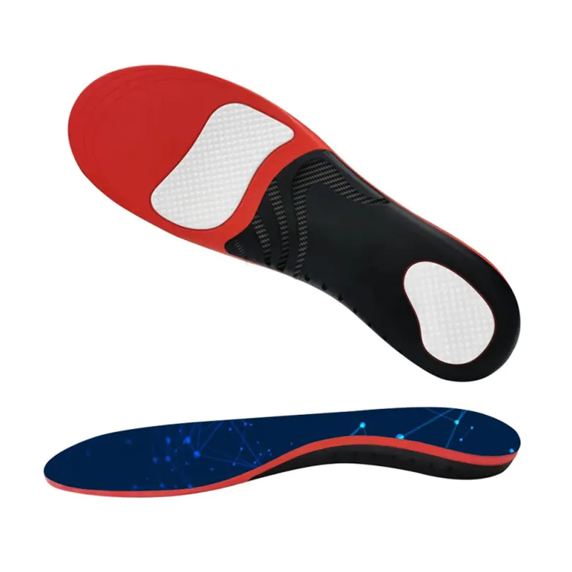 Wholesale Sports Functional Breathable Natural Arch Support Orthotic Shoe Inserts Memory Foam Orthopedic Insoles