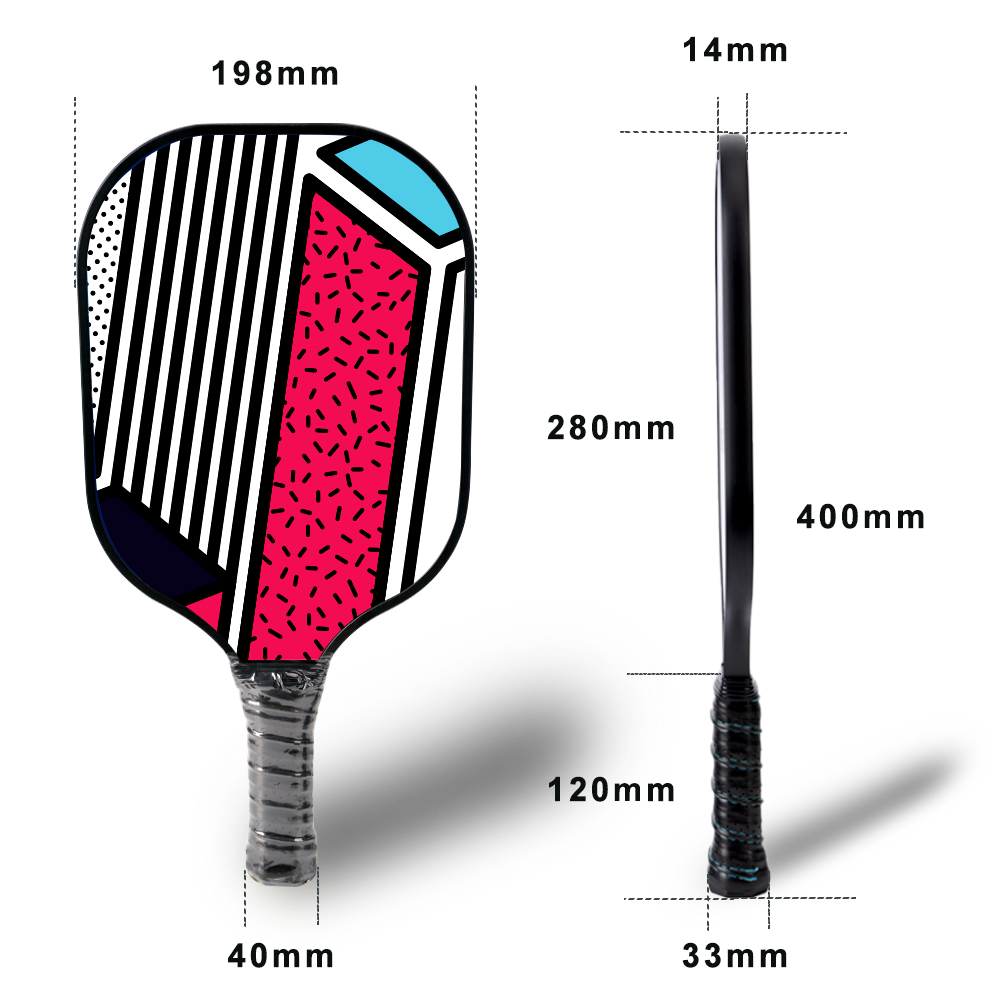 Wholesale custom pickleball paddle carbon fiber pro pickleball paddle for professional players
