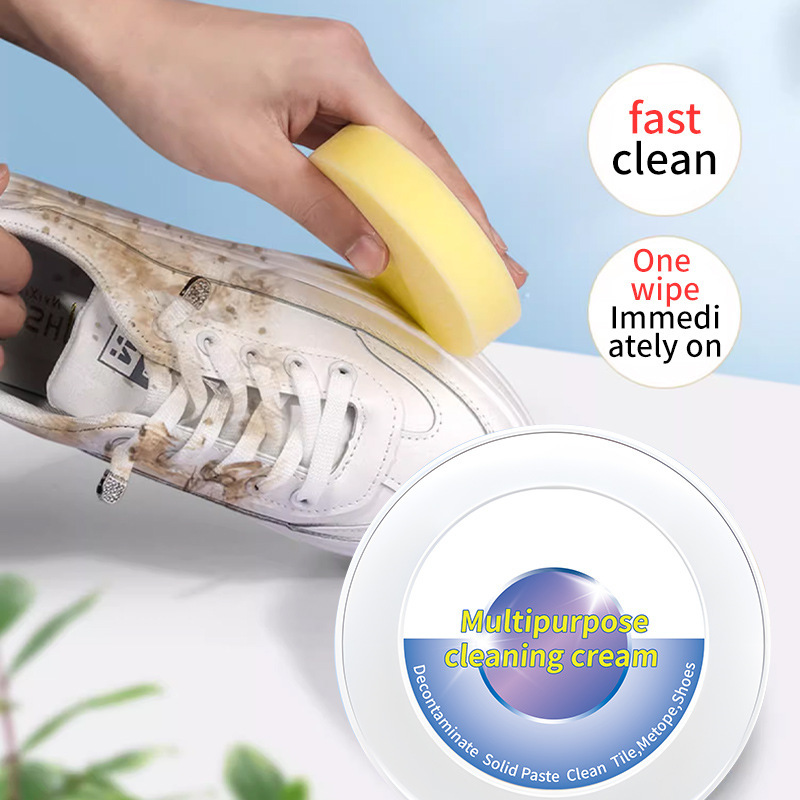 S-KING OEM Gentle Formula shoe cleaner Multi-purpose Without Fluorescent Agents Shoe Cleaner cream