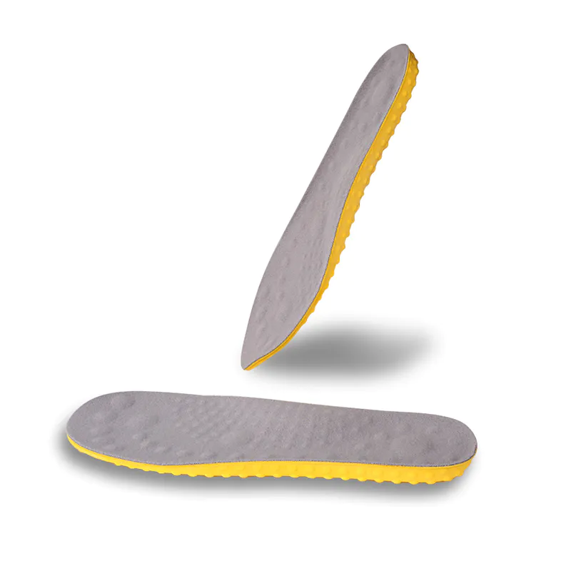 Arch Orthopedic Insoles Sports Leisure Shock Absorbing Flat Feet Pu Insoles Manufacturer