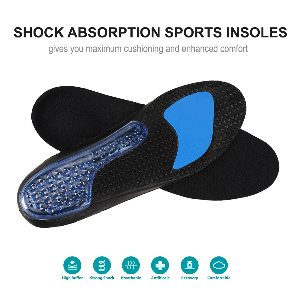 PU Height Increasing Insoles Arch Support Breathable And Invisible Cuttable Insoles