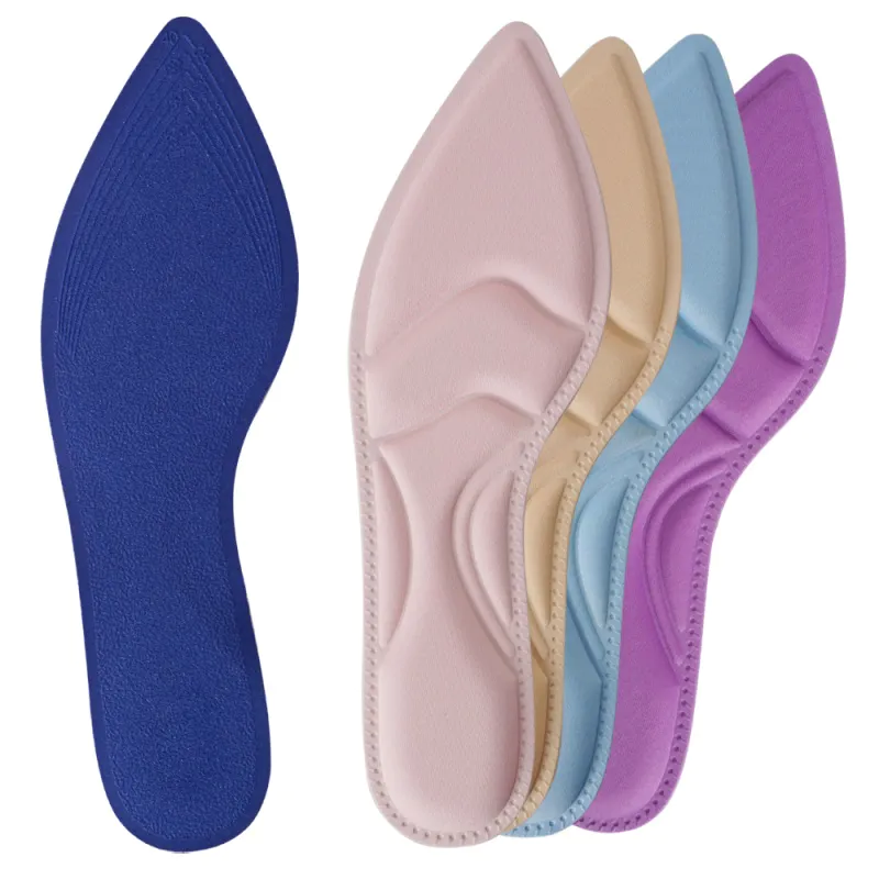 4D Cushion Pad Soft High Heel Shoe Insoles for wicks moisture arch support insoles shoes