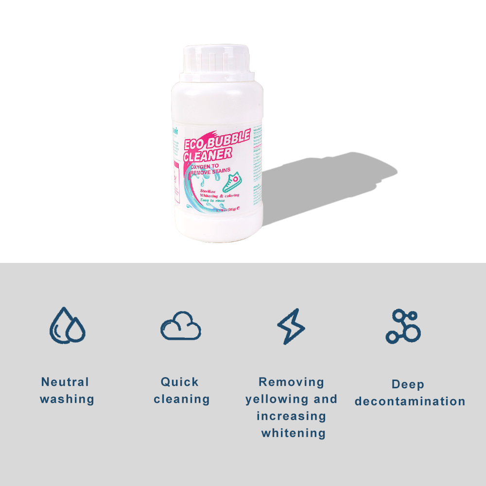 Factory Wholesale OEM Brand Cleaning Powder White Shoes Stubborn Stain Removal Bleach Powder Detergent