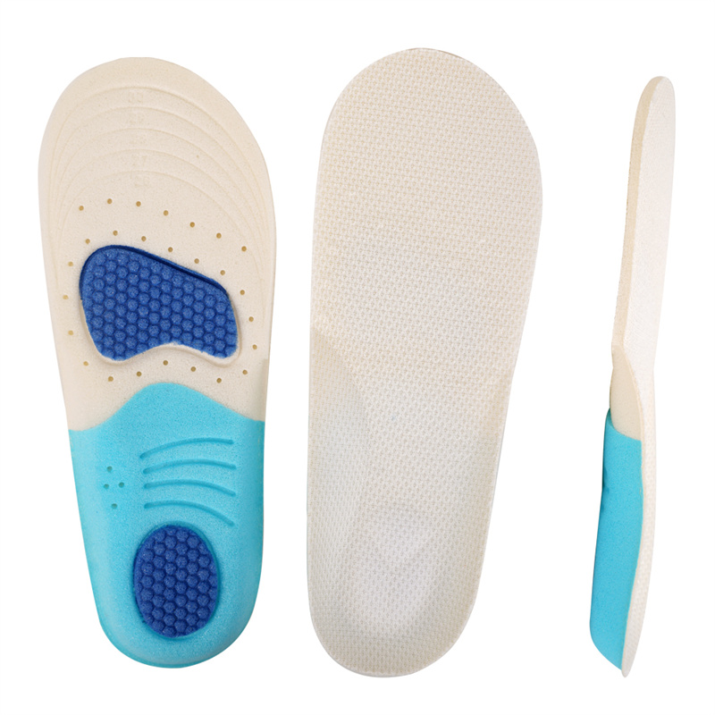 Custom cuttable kids foam insoles comfortable massage breathable shock-absorbing children's insoles