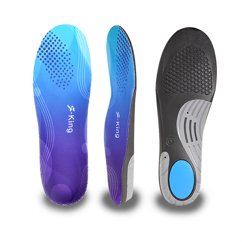 New Athlete Cycling Sport Comfort Eva 3cm High Arch Support Custom Shoe Insoles Flat Feet Orthotic Insoles