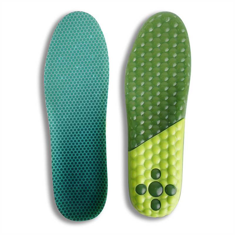 Customized Gel Replacement Insole Arch Supports Plantar Fasciitis Relief Anti-Fatigue Comfort Shock Absorbing Insoles