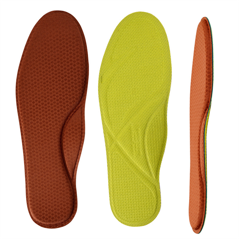 New Design Soft Eva Shock Absorption Comfort Shoe Insole for Sports and Training