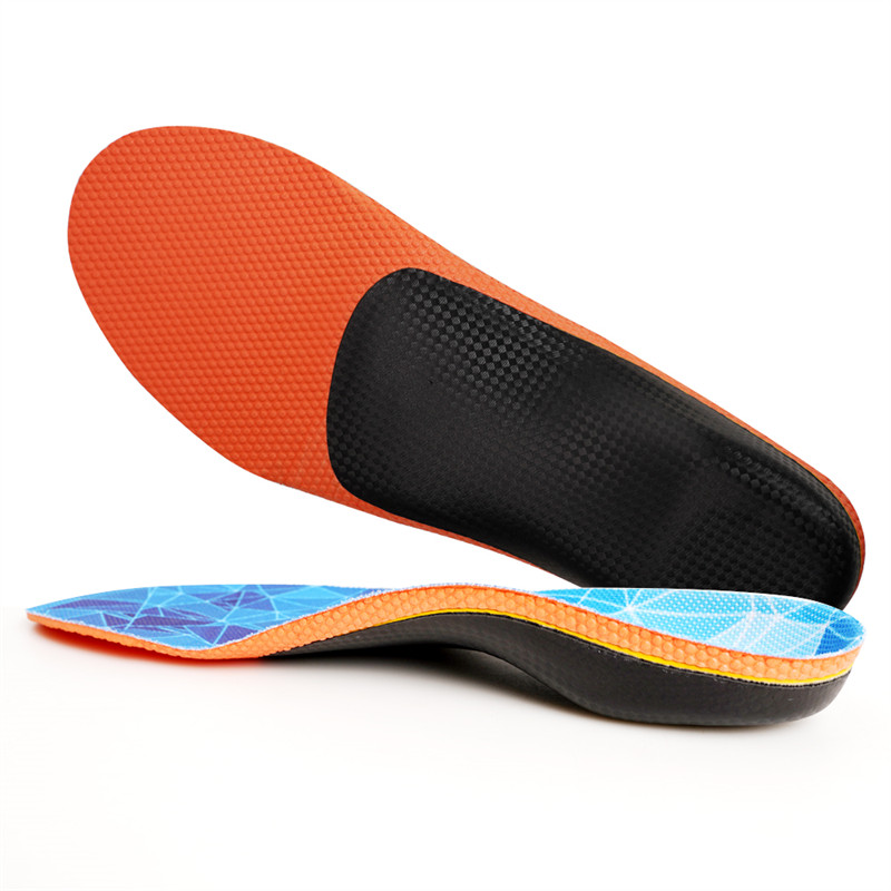 Heat Moldable Insoles Adjustable Arch Support Insoles with Shock Absorption Flat Feet Pain Relief Orthotics Insoles