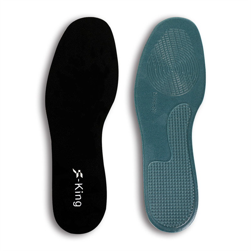 Wholesale Customized Plantar Fasciitis Relief TPE Sport Running insoles Anti-Shock Full Length Shoe Insoles