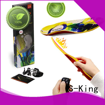 Quality S-King Brand battery heated insoles wire