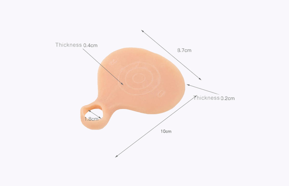 S-King-Forefoot Cushion, Foot Care Sore Feet Soft Pear Shape Sebs Forefoot Pad