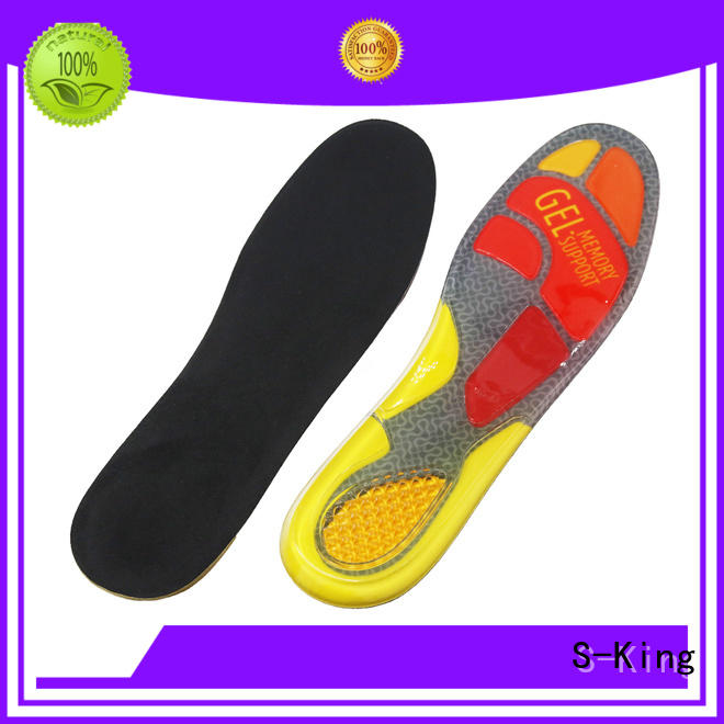 S-King gel insoles for shoes factory for foot care