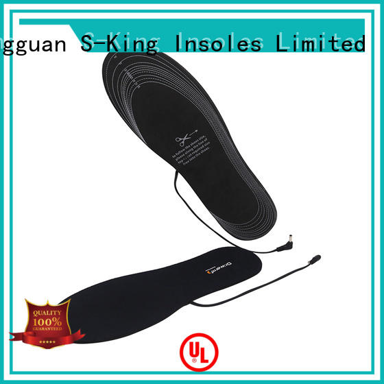 S-King electric heated boot insoles company for winter