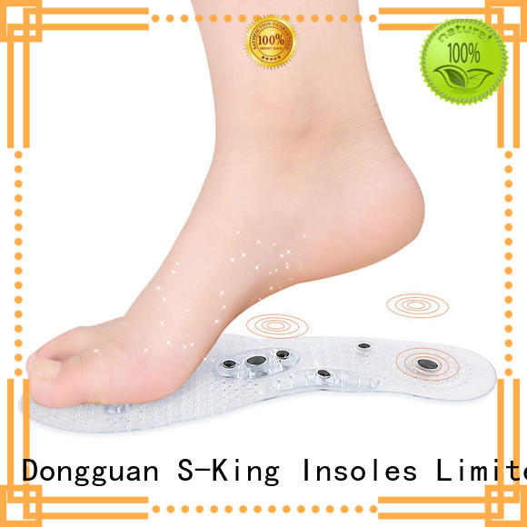 shoe Custom acupuncture magnetic insoles circulation S-King