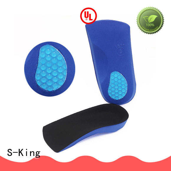 S-King arch orthotic insoles for stand