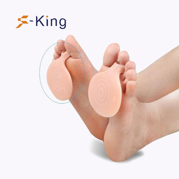 S-King-High-quality Foot Care Sore Feet Soft Pear Shape Sebs Forefoot Pad Factory-2